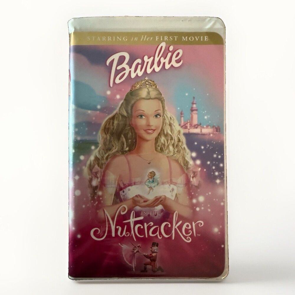 Barbie in the Nutcracker VHS (2001) Classic Animated Movie Excellent Condition